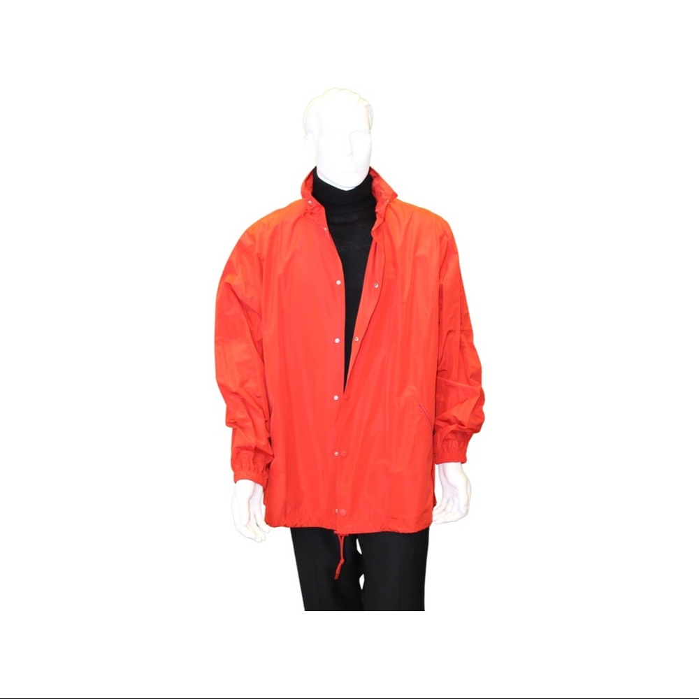 Balenciaga Red Raincoat
